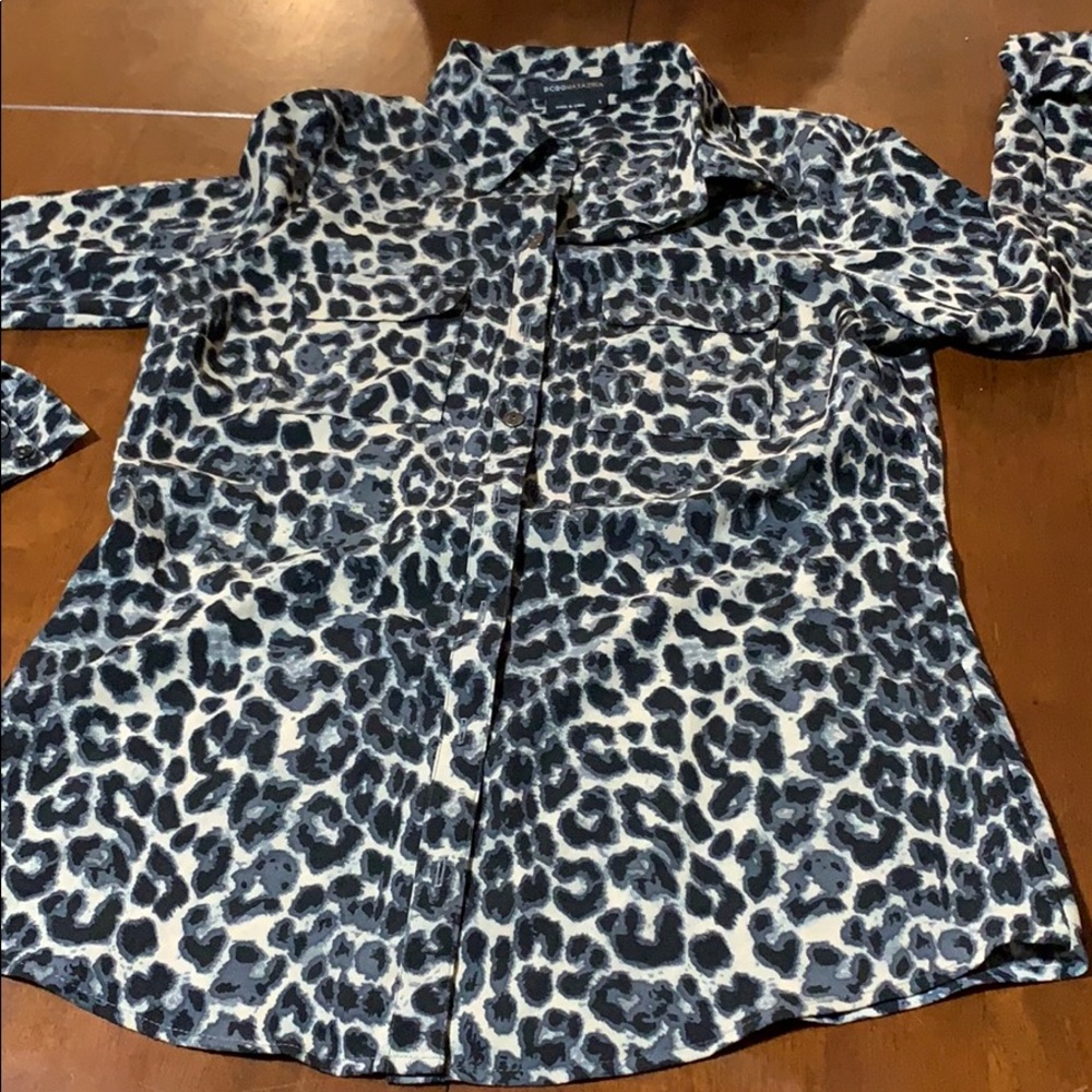 BCGB MAXAXRIA animal print top